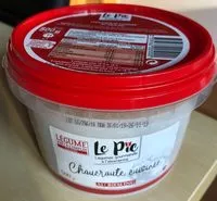 Mängden socker i Choucroute d'Alsace cuisinee au Riesling