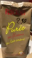 Mängden socker i Purée en flocons de pomme de terre au lait écrémé