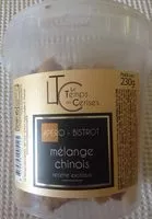 Mängden socker i Mélange chinois seau 230g