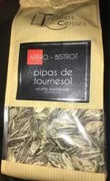 Mängden socker i Pipas de tournesol