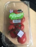 Mängden socker i Tomates Cocktail Grappes 500g Origine : France, Cat 1