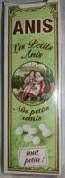 Mängden socker i Etui 18g petits anis