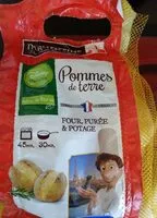 Mängden socker i Pommes de terre