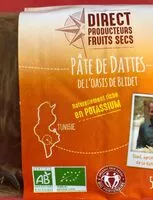 Mängden socker i Pate de dattes de l'oasis de Blidet