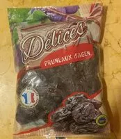 Mängden socker i Pruneaux D’Agen