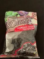 Mängden socker i Pruneau d agen