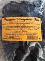 Mängden socker i Pruneaux dénoyautés gros