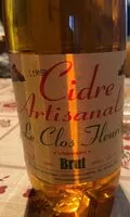 Mängden socker i Cidre artisanale - Le Clos Fleuri Brut