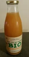 Mängden socker i Pur jus de pomme bio le clos fleuri