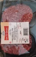 Mängden socker i Steaks hachés