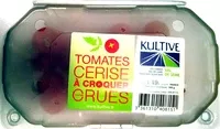 Mängden socker i Tomates cerise à croquer crues 500 g