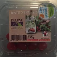 Mängden socker i Tomates cerises allongées