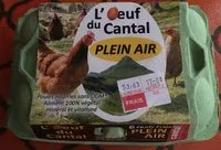 Mängden socker i L'oeuf du Cantal plein air