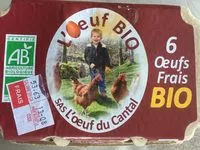 Mängden socker i Oeufs frais bio