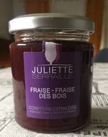 Mängden socker i Confiture de fraise-fraise des bois