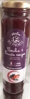 Mängden socker i Coulis 4 fruits rouges