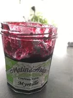 Mängden socker i Confiture myrtille
