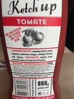 Mängden socker i Ketchup'up