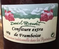 Mängden socker i Confiture extra de framboise