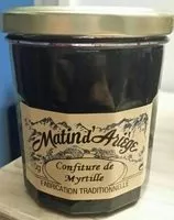 Mängden socker i Confiture de Myrtille