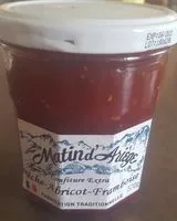 Mängden socker i Confiture extra pêche abricot framboise