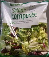 Mängden socker i Salade composée - Franprix - 250 g