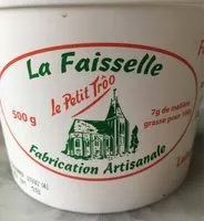 Mängden socker i La faisselle