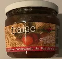 Mängden socker i Confiture Fraise