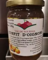 Mängden socker i Confit d'oignons