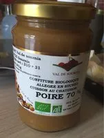 Mängden socker i Confiture poire