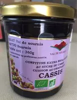 Mängden socker i Confiture de cassis