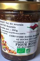 Mängden socker i Figue noire du roussillon