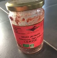 Mängden socker i Delice de fruits 100% fruits cerise