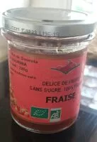 Mängden socker i Délice de fruits à la fraise
