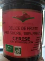 Mängden socker i Délice de fruit cerise