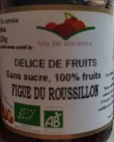 Mängden socker i Délice de fruit