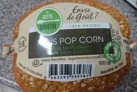 Mängden socker i Mais pop corn