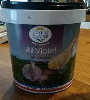 Mängden socker i Ail violet en pulpe