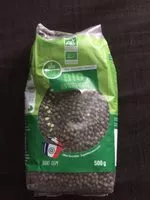 Mängden socker i Lentilles vertes