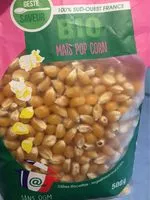 Mängden socker i Mais pop corn