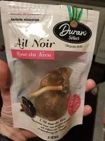 Mängden socker i Ail noir