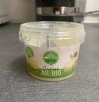 Mängden socker i Crème d’ail bio