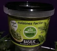 Mängden socker i Basilic Prêt à Cuisiner Jardin Du Midi