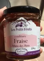 Mängden socker i Confiture de fraise Mara des bois