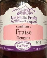 Mängden socker i Confiture de fraise