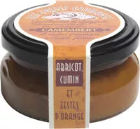 Mängden socker i Les Folies Fromages - Apricot Cumin Jam for Camembert, 4.2oz (120g)