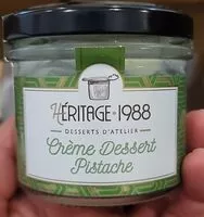 Mängden socker i Crème dessert Pistache