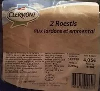 Mängden socker i 2 Roestis aux lardons et emmental