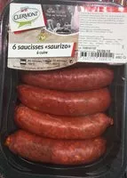 Mängden socker i 6 Saucisses "saurizo" à cuire