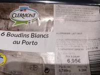 Mängden socker i 6 Boudins Blancs au Porto